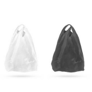 Sachet plastique noir ou blanc